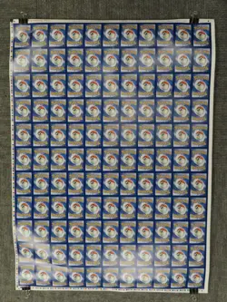 2023 Pokemon Halloween Trick or Trade BOOster English Foil Uncut Sheet (c) - Image 4
