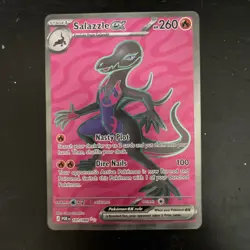 Pokemon TCG Salazzle Ex 101/088 Full Art Perfect Order NM - Image 1