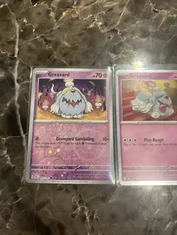 Pokemon TCG Cosmos Holo Obsidian Flames Set Of 2 Greavard - Image 2