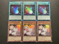 3x Ash Blossom & Joyous Spring + 3x Dark Ruler No More | Super Rares | YuGiOh! - Image 1