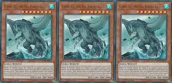 3x Gameciel, the Sea Turtle Kaiju | DUDE-EN037 | UR | 1st Ed | NM | YuGiOh - Image 1