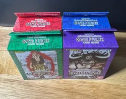 One Piece 1ST EDITION (Super Pre-Release) Starter Deck set - ST01-ST04 Sealed - Image 5