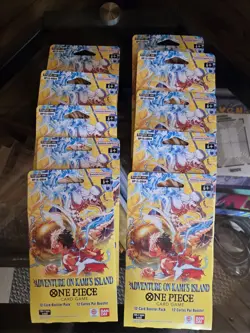 One Piece (OP15) - Adventure on Kami's Island Sleeved Booster Packs - Lot Of 10 - Image 1