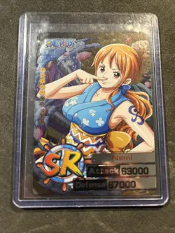 NAMI SR Holo Foil ONE PIECE Anime TCG CCG Collectible Card - Image 1