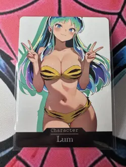 Lum Urusei Yatsura ACG Goddess Story Waifu Anime Custom Card - Image 1