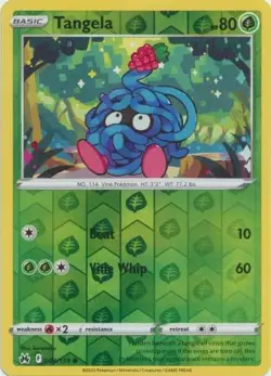 Tangela 4/159 Reverse Holo | Crown Zenith | Pokemon Card - Image 1
