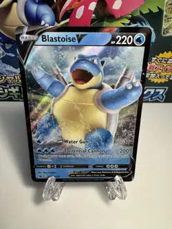 [NM] Blastoise V SWSH101 SWSH: Sword & Shield Promo Cards Holo - Image 1