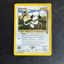 Smeargle 32 WOTC Black Star Promo Pokemon Card - Image 1