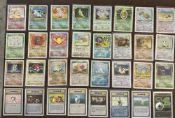Pokemon TCG 2002 Legendary Collection Reverse Holo 47 Card Lot Played Rare - Image 1