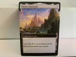 Serra's Sanctum - Altered Art - - Commander - EDH - BL - Image 1