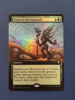 Traverse the Outlands (Extended)Commander Legends: Battle for Baldur's Gate Foil - Image 1