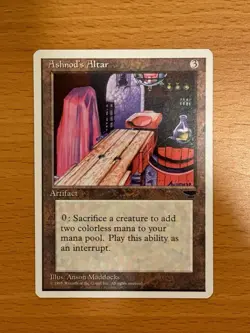 Ashnod’s Altar NM+ NEVER PLAYED MTG Chronicles Magic 1995 VINTAGE FAST SHIPPING - Image 1