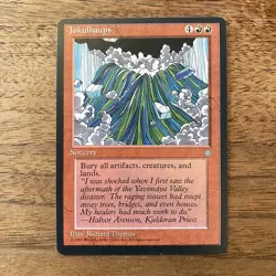 Jokulhaups Ice Age NM+ NEVER PLAYED MTG Magic 1995 VINTAGE FAST SHIPPING - Image 1