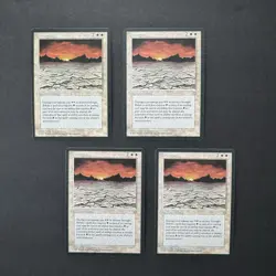 *** Drought Ice Age x4 *** NM+ NEVER PLAYED 1995 MTG Magic VINTAGE FAST SHIPPING - Image 1