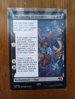 The Cloning of Shredder Teenage Mutant Ninja Turtles MTG Mythic Regular - Image 1