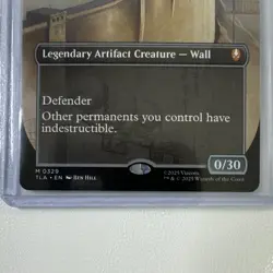 Magic The Gathering The Walls of Ba Sing Se Legendary Artifact Borderless - Image 4