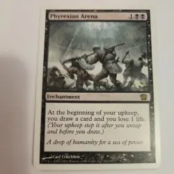 1x Phyrexian Arena 8th Edition MTG MAGIC THE GATHERING NEVER PLAYED NEAR MINT - Image 1