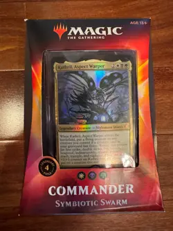 SYMBIOTIC SWARM Magic the Gathering MTG Commander 2020 Deck Factory Sealed Deck - Image 1