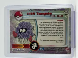 TANGELA 1999 TOPPS POKEMON TV ANIMATION SERIES 2 BLUE LOGO B 114 Q0899 - Image 2