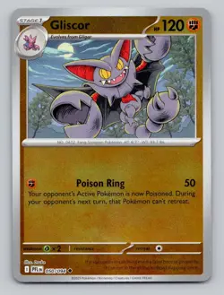Reverse Holo Gliscor 050/094 Uncommon Phantasmal Flames Pokemon - Image 1