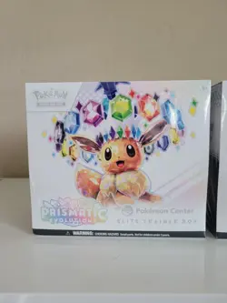 POKEMON 2x Prismatic Evolutions Pokemon Center ETBs - NEW & SEALED - Image 2