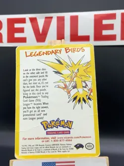 Pokemon Wotc Legendary Birds Promo Crossword Puzzle - Used - Damage - Image 5