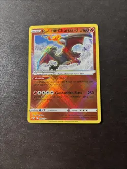Pokemon Radiant Charizard 020/159 Crown Zenith Radiant Rare NM - Image 1