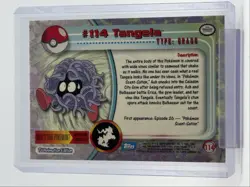TANGELA 1999 TOPPS POKEMON TV ANIMATION SERIES 2 BLUE LOGO A 114 Q0899 - Image 2