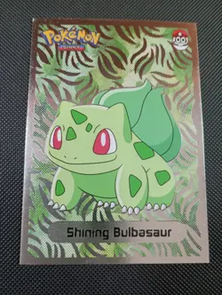 Pokemon 2024 Shiny Infinity Set Shining Bulbasaur Silver 001 Peru US Seller - Image 1