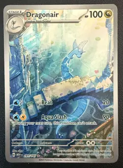 Pokemon TCG Dragonair #181/165 – Illustration Rare Scarlet & Violet 151 (LP) - Image 1