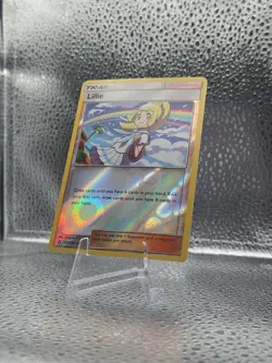 Lillie 125/156 SM Ultra Prism Reverse Holo Trainer Pokemon Card 2018 NM - Image 2