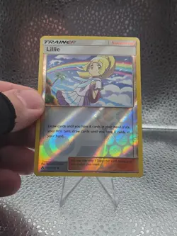 Lillie 125/156 SM Ultra Prism Reverse Holo Trainer Pokemon Card 2018 NM - Image 3