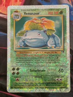 2002 Pokemon Legendary Collection Venusaur Reverse Holo Foil 18/110 - HP - Image 1