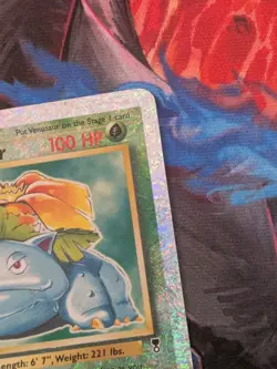 2002 Pokemon Legendary Collection Venusaur Reverse Holo Foil 18/110 - HP - Image 4