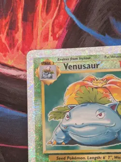 2002 Pokemon Legendary Collection Venusaur Reverse Holo Foil 18/110 - HP - Image 5