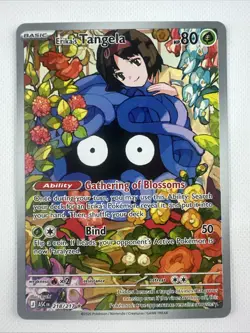 Pokemon TCG Erika’s Tangela 218/217 Ascended Heroes Illustration Rare - Image 1
