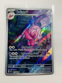 Pokemon TCG Tinkatuff 217/193 Scarlet & Violet Paldea Evolved Holo NM - Image 1