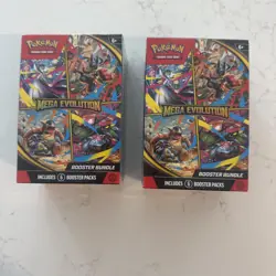 New Pokemon TCG: Mega Evolution Booster Bundles Factory Sealed - Lot of 2 - Image 1
