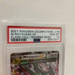 2021 Pokemon Celebrations Mega M Rayquaza EX #76/108 PSA 10 Classic Collection - Image 2