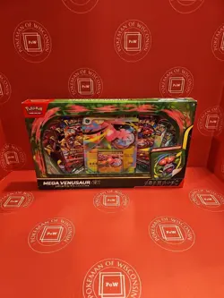 Pokemon Mega Venusaur Ex Premium Collection Box Factory Sealed - Image 1