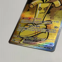 POKEMON Gholdengo EX Special Illustration Rare SV04 252/182 Holo 260 HP - Image 5
