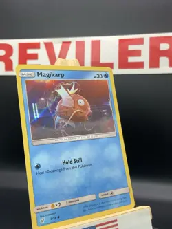 Pokemon TCG Magikarp (Holo Common) Common Detective Pikachu #8/18 - LP - Image 4