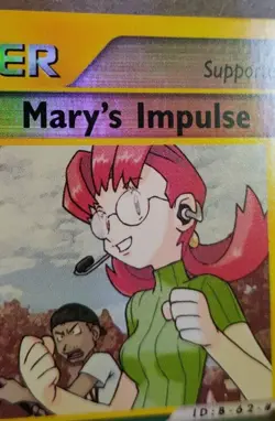 Pokemon Expedition Set Uncommon Reverse-Holo "Mary's Impulse" 142/165 (English) - Image 5