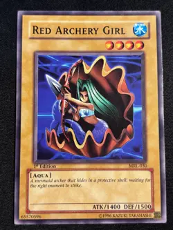 Red Archery Girl MRL-030 - Common - 1st Edition - NM/LP - Image 1