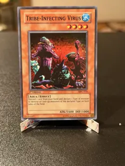 Yu-Gi-Oh Tribe-Infecting Virus Magician's Force Super Rare MFC-076 1st Ed - Image 1