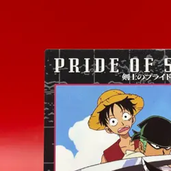 Luffy Zoro ONE PIECE Carddass Masters Trading Card TCG Anime Bandai Japan #34 - Image 3