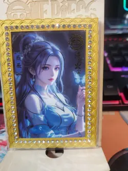 One Piece CCG Vivi Metal Card From Diaochan - Image 1