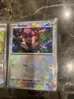 Pokemon TCG Prismatic Evolutions Pokeball Holo Noibat And Bug Catching Set - Image 2
