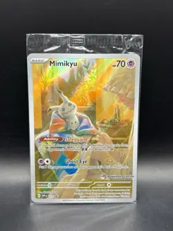 Mimikyu - 075 (Pokemon Center Exclusive) SVP: Scarlet & Violet Promo Card SEALED - Image 1