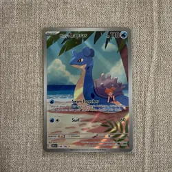 Pokemon Misty’s Lapras 194/182 Illustration Rare Holo SV10 Destined Rivals NM/M - Image 1